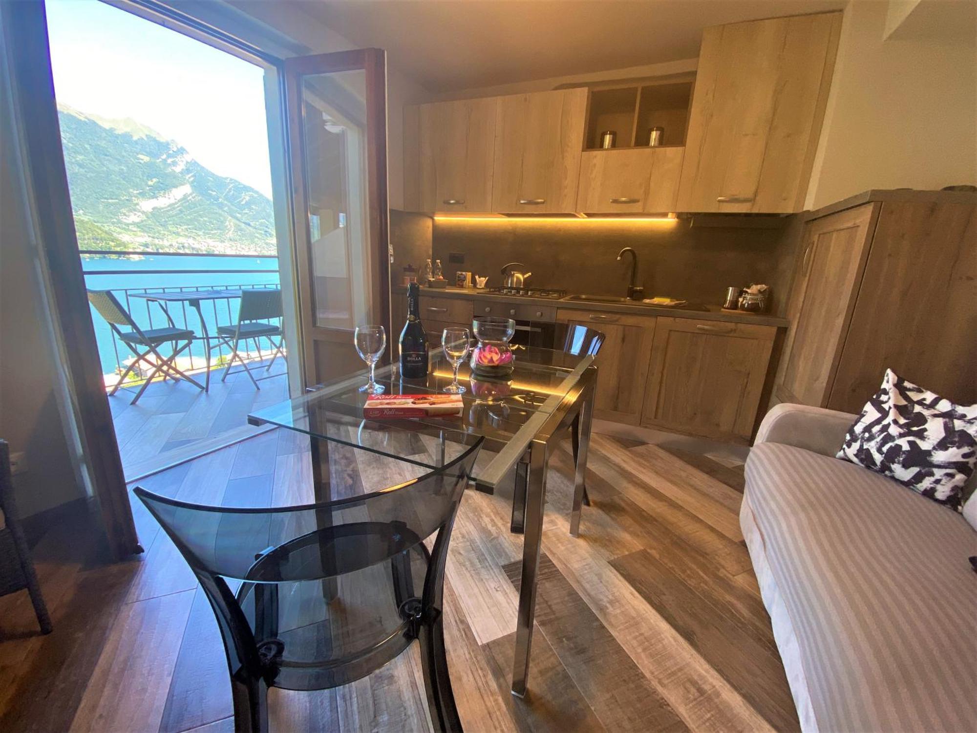 Il Bellavista Apartment Lezzeno Bilik gambar