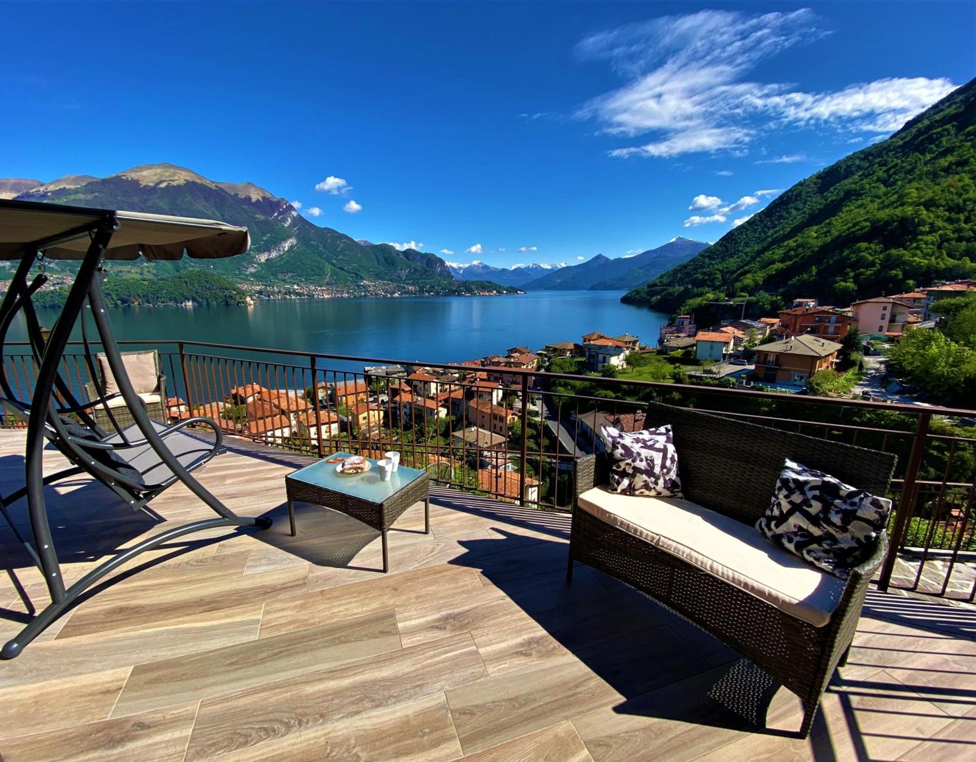 Il Bellavista Apartment Lezzeno Bilik gambar